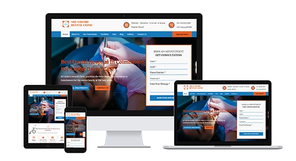 Best Web Page Deigning Company For Hospitals in Coimbatore